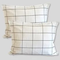 Comprar Pack X2 Fundas Para Almohadon 50x70 Tusor Decoracion Set X2