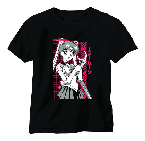 Polera Estampada Sailor Moon - Serena - Usagi Tsukino - Dtf