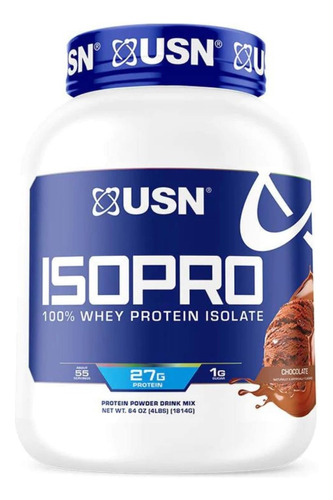 Usn Isopro 100% Whey Protein Isolate 4 Lbs Low Carbs