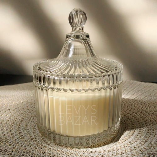 Imagen 6 de 7 de 10 Frascos Carameleras Vidrio Apto Calor Velas Soja Souveni