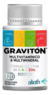 Gravitón Multivitamínico Multimineral Fórmula Completa 120u Sabor No