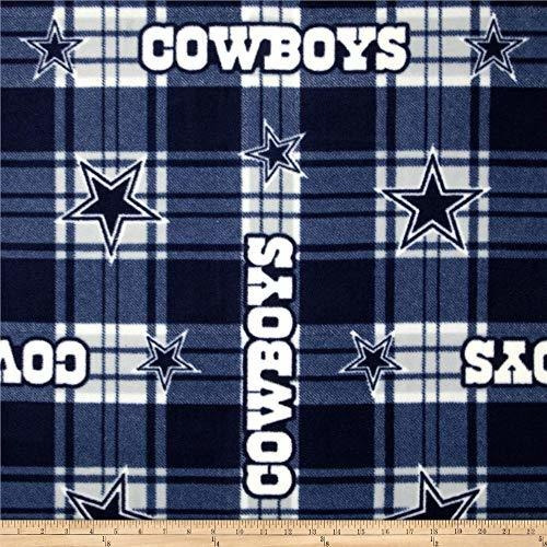 Cowboys Nfl Dallas Blanco Azul De Lana A Cuadros Patio