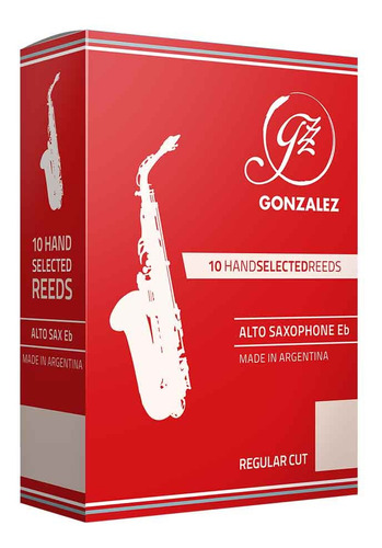 Cañas Gonzalez Saxo Alto  Rc Caja X10 Unidades