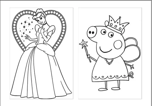 50 desenhos para colorir meninas infantil personagens para pintar