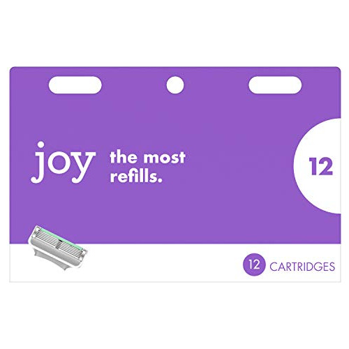 Recambios De Cuchillas Joy Para Mujeres - 12 Recambios