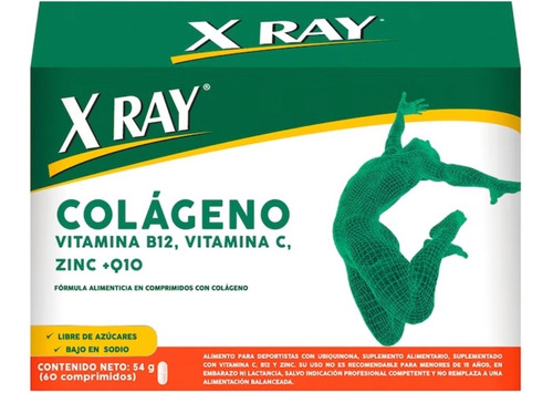 X Ray Colágeno 60 Comprimidos