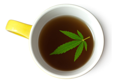 Hojas Secas De Cannabis Para Té Medicinal