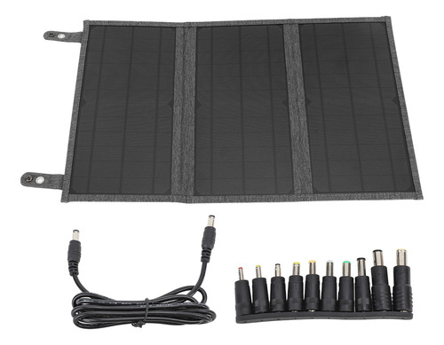 Panel Solar Portátil De 30 W, 18 V, Carga Rápida, Compacto Y