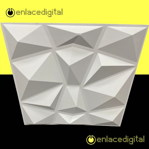 Imagen 7 de 9 de Panel Decorativo 3d Pvc Interior Exterior Blanco D094