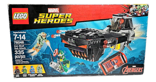 Lego 76048 Iron Skull Sub Attack Super Heroes (sin Figuras)