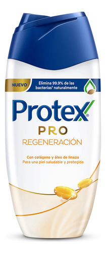 Jabon Liquido Antibacterial Pro Regeneracion 230ml Protex