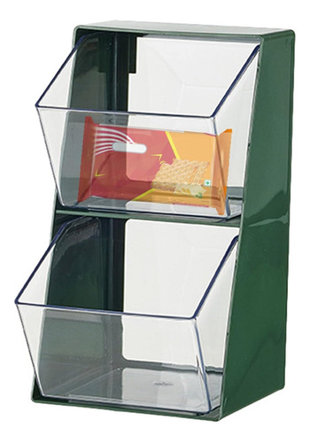 Tea Bag Display Rack | 2-tier Clear Stackable Tea Bag Tea