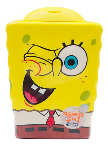 Shampoo Blumen Nickelodeon Bob Esponja 3 En 1 400 Ml
