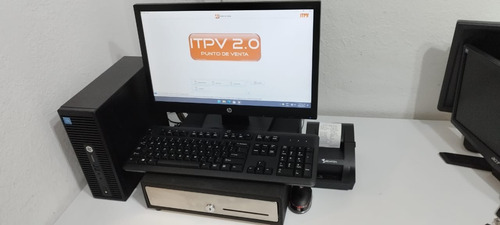 Punto De Venta Abarrotes, Hp, Dell, Lenovo, Cajon, Lector (Usado)