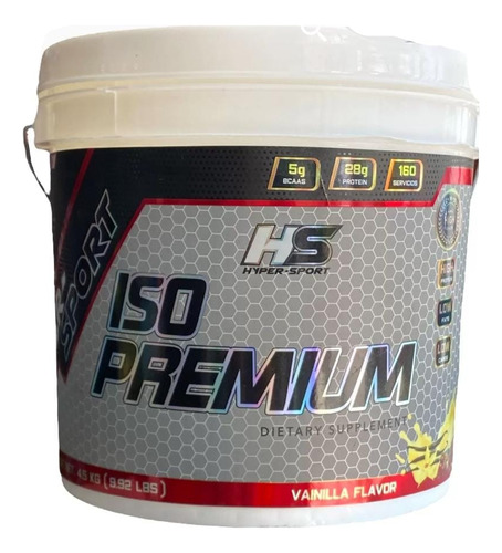 Hyper Sport Iso Premium Cubeta 4.5 Kg Sabor Chocolate