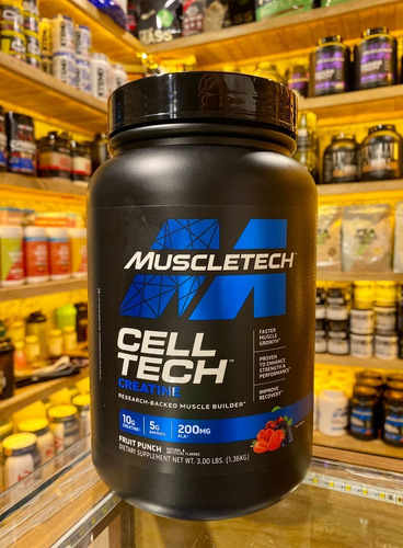 Creatina Muscletech Cell Tech | 3 Lb