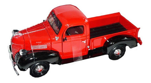 Camioneta Plymouth Clásica 1941 Escala 1:24 Largo 20cm Aprox
