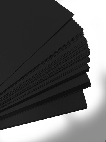 200 Manteles Individuales Descartables Papel Negro 42x28.5 Negro Liso