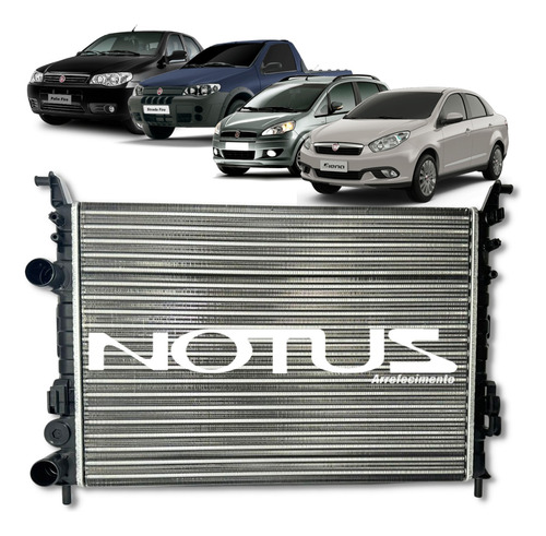 Radiador Notus Fiat Strada 2002 2006 2008 2010 2012 46779392