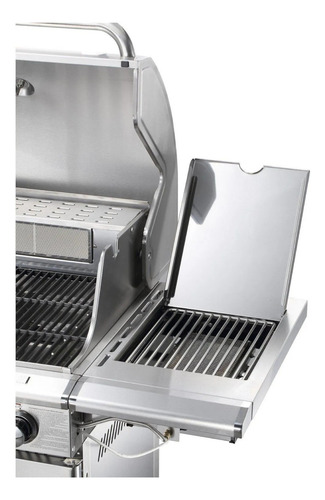 Parrilla A Gas Licuado Fdv Smart 7 Quemadores Acero Inox