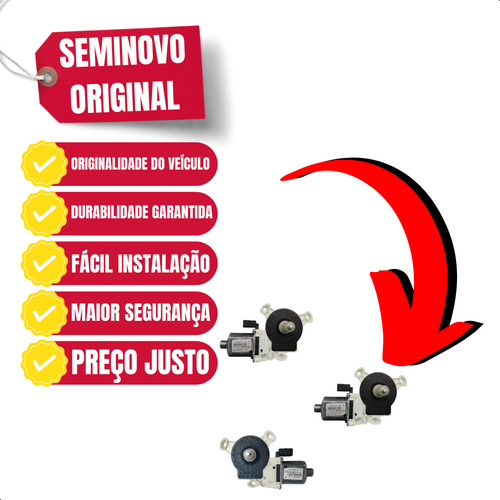 Kit 3 Motores Bosch 2 Esquerdo 1 Direito Vw Gol 2008 A 2023