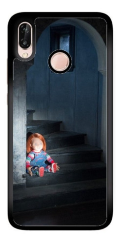 Funda Protector Para Huawei Chucky Muñeco Malo Escalera 