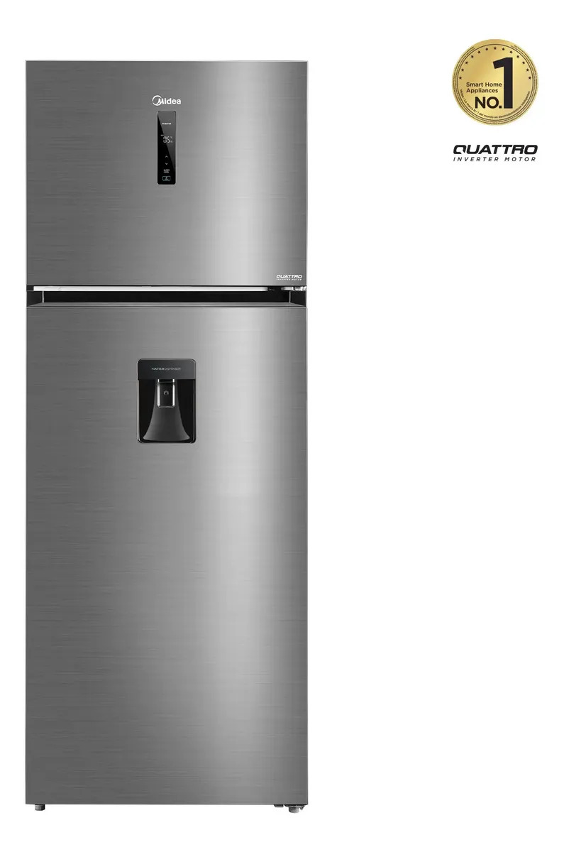 Refrigerador Top Mount Inverter Quattro 17 Pies Cúbicos Acero Inoxidable