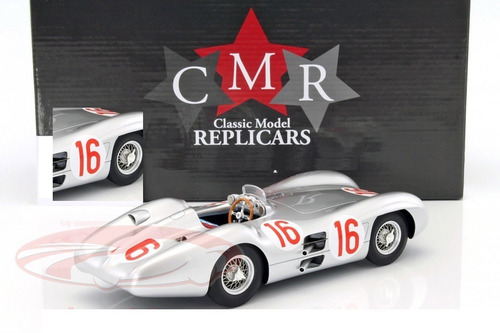 Mercedes Benz W196 # 16 Fangio Campeon Mundial 1954 Cmr 1/18