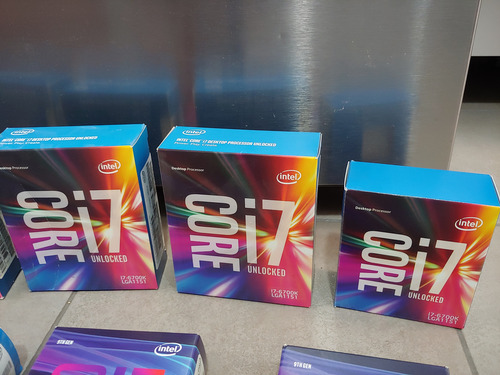 Cajas Vacias Procesadores Intel I7-7700k I7-6700k I7-9700kf (Usado)