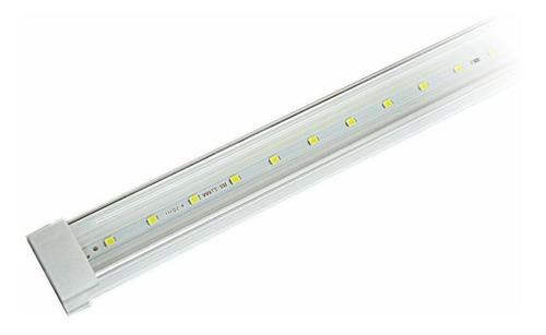 Lampara Regleta 20w 100pz Y Foco Led 10w Ilumina 80w 100pz (Reacondicionado)