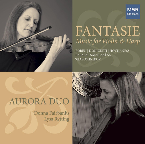Cd:fantasie - Música Para Violín Y Arpa: Boren, Donizetti, H