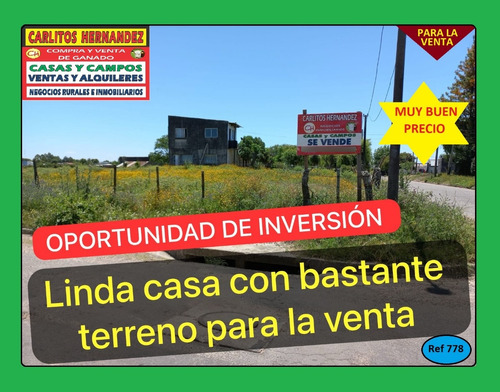 Ref 778) V - **  Oportunidad De Inversión  Linda Casa Con Bastante Terreno Para La Venta En San José
