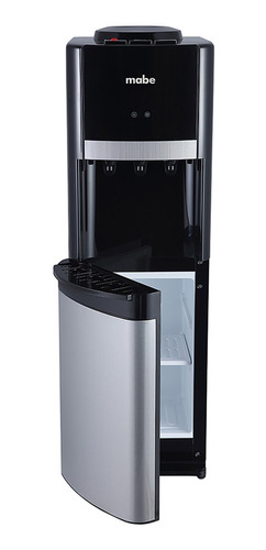 Imagen 1 de 6 de Enfriador Dispensador De Agua 3 Llaves Negro Mabe