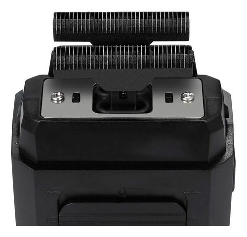 Máquina de afeitar profesional con disfraz negro recargable