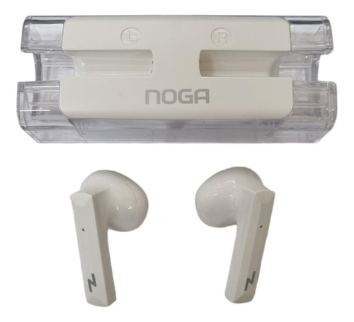 Auriculares Inalámbricos Bluetooth Noga Ng-btwins 36 Color Blanco