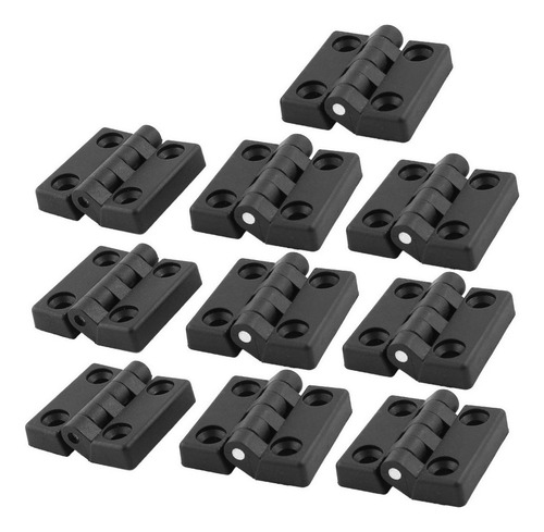 Bisagra De Puerta, Plegable, De Plástico, 50mmx47mm, 10 Pzs.