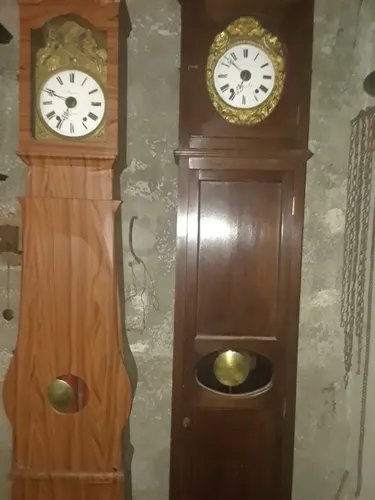 Reloj Antiguo De Pie Morez Siglo 19 (Usado)