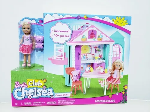 Barbie Chelsea Casa Club Con Accesorios Original Barbie
