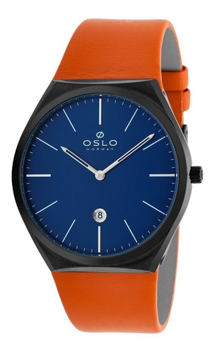 Relógio Oslo Masculino Ref: Omyscs9u0001 D1ox Slim Black