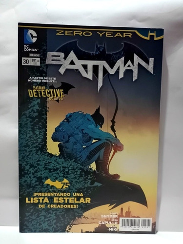 Batman Zero Year 75 Aniversario (Usado)