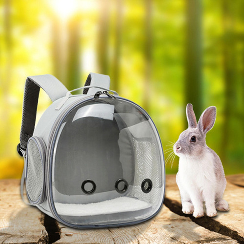 Mochila Para Gatos, Jaula Para Pájaros, Amplias Rejillas