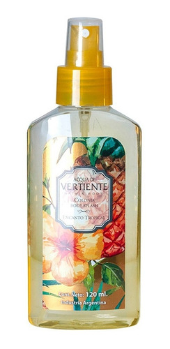 Body Splash Vertiente  Encanto Tropical  X 125 Ml