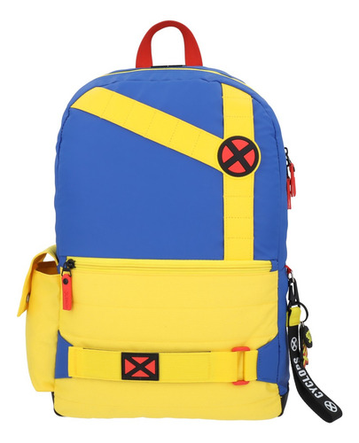 Mochila Marvel X-men Cíclope Especial Color Azul