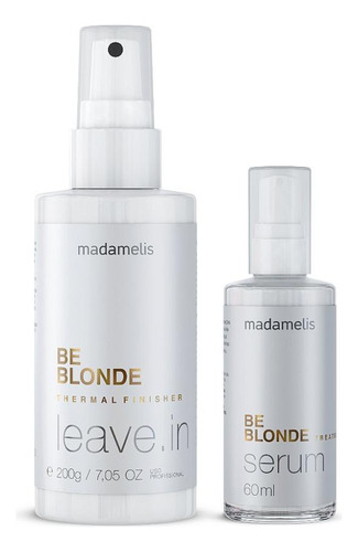 Kit Umectação Leave-in E Serum Be Blonde