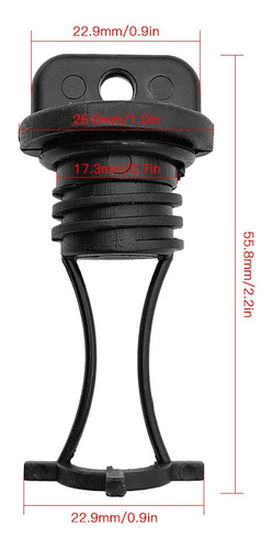 Imagen 9 de 9 de Tapones De Drenaje Para Kayak, 2 Unidades