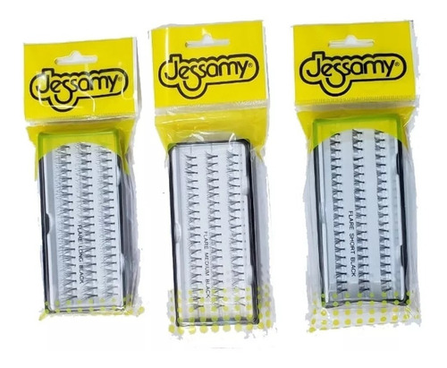 Pestañas Individuales Jessamy X3 Extensión De Pestañas