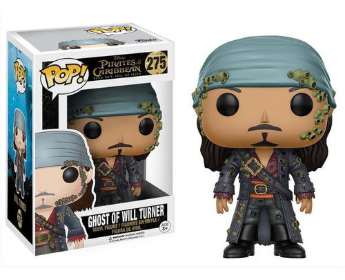 Funko Pop Disney Piratas Del Caribe Ghost Will Turner