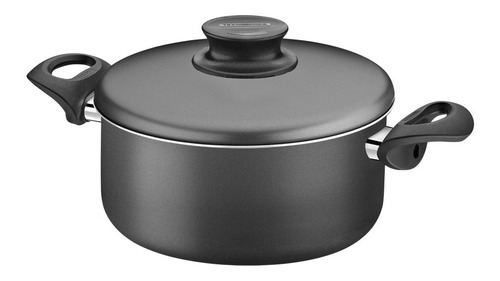 Cacerola Olla Teflon Antiadherent 20cm Tapa Tramontina Paris