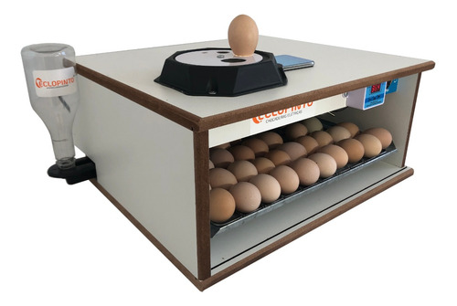 Chocadeira 90 Ovos + Ovoscópio Automática, Ar Forçado...