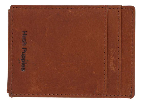 Billetera Hush Puppies Om Piangi Card Caramelo Para Hombre